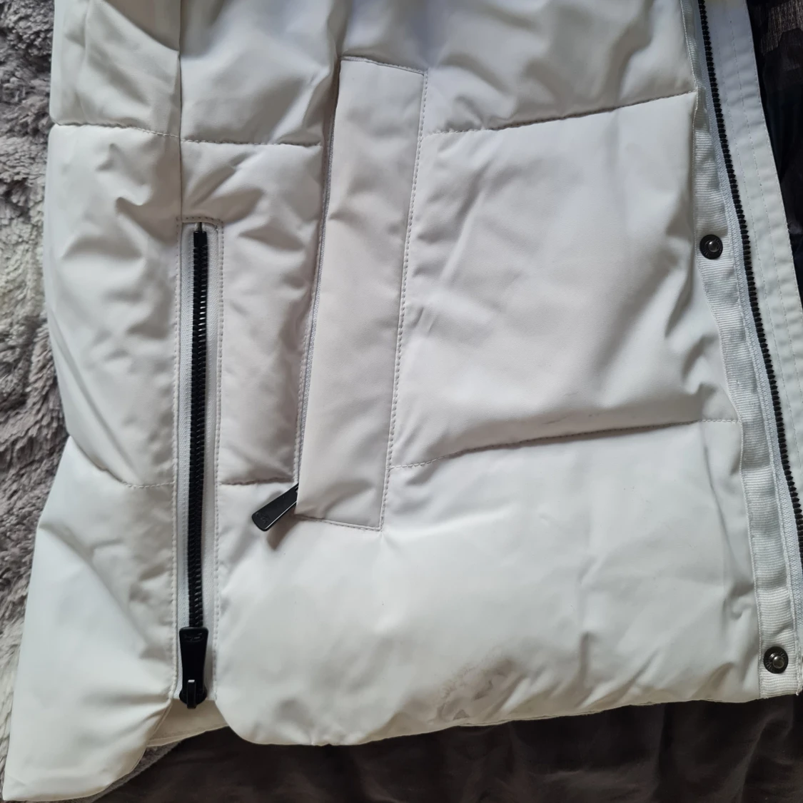 Vit vinterjacka - 92