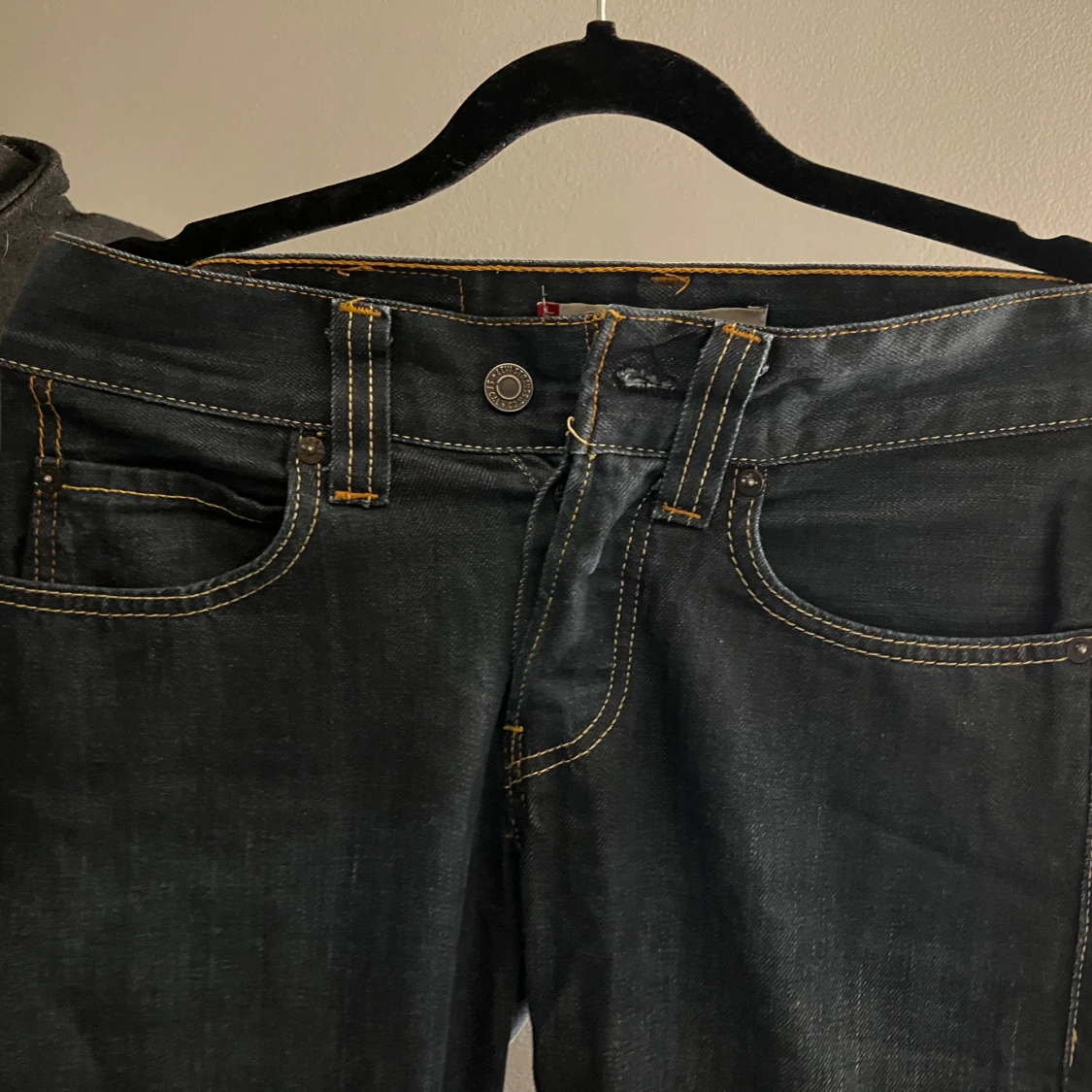 lågmidjade jeans - 91