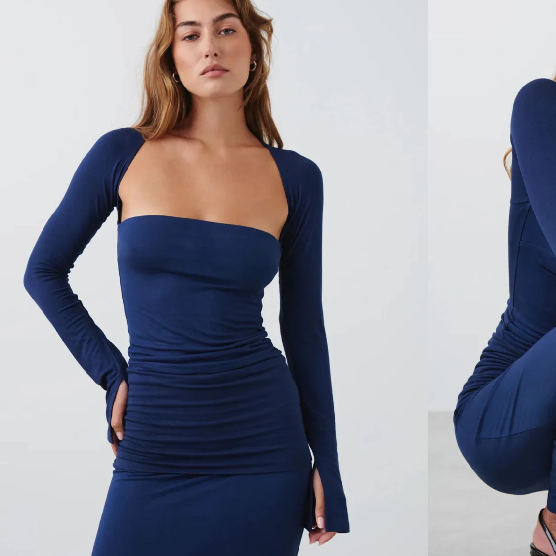 Soft touch square neck top - 90