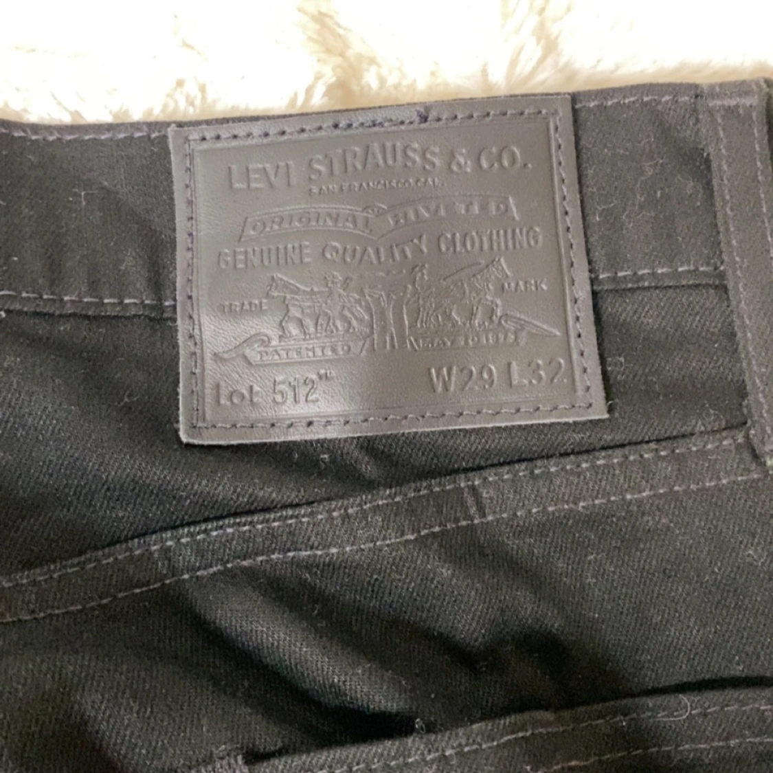 Levis 512 svarta - 91