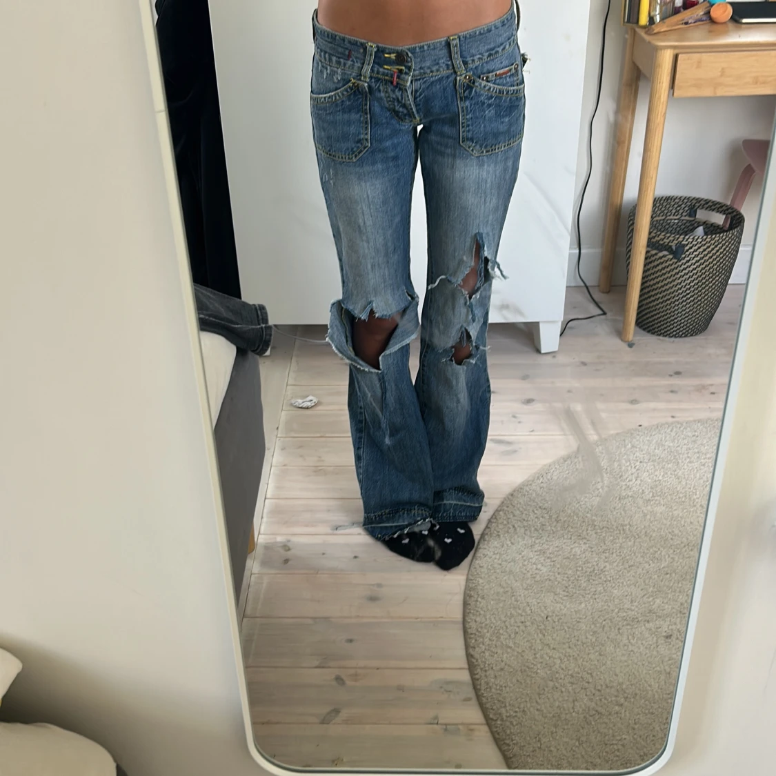 Lågmidjade jeans - 91