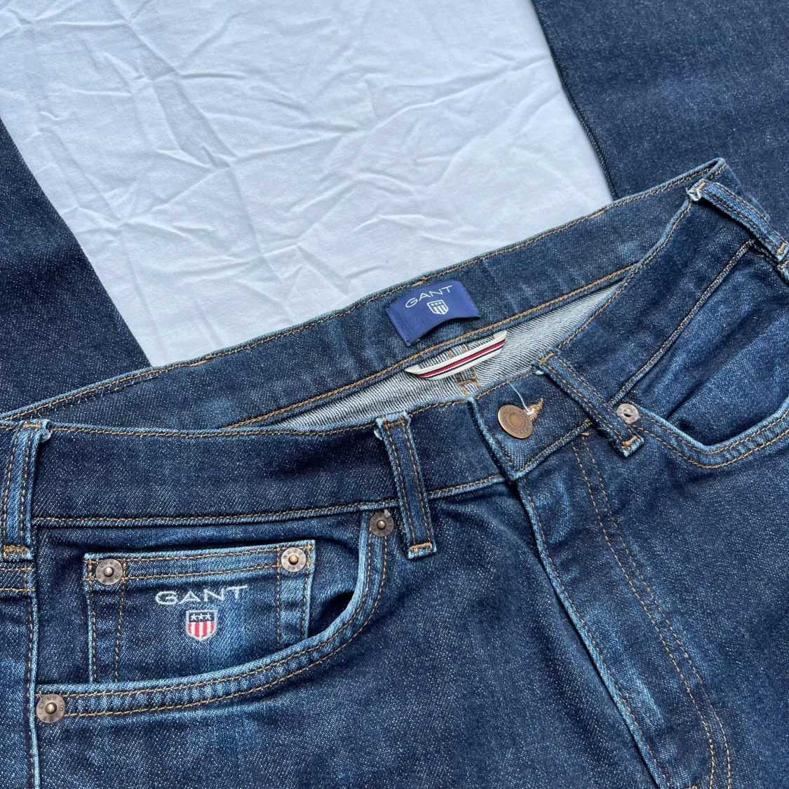 Gant jeans mörkblå - 90