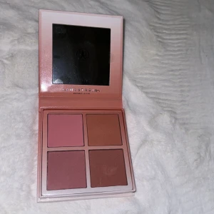 Blush Kit från Anastasia Beverly Hills - Säljer ett superfint Blush Kit från Anastasia Beverly Hills. Paletten innehåller fyra olika nyanser av rouge i en snygg rosa och brun färgskala. Perfekt för att ge kinderna en fräsch och strålande look. Förpackningen är elegant med en spegel inuti, vilket gör den perfekt för touch-ups när du är på språng.