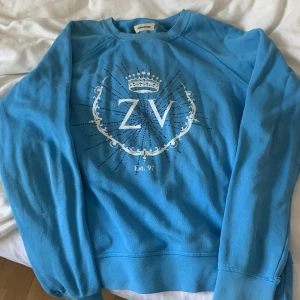 Zadig Voltaire tröja - Superfin blå tröja från ZV