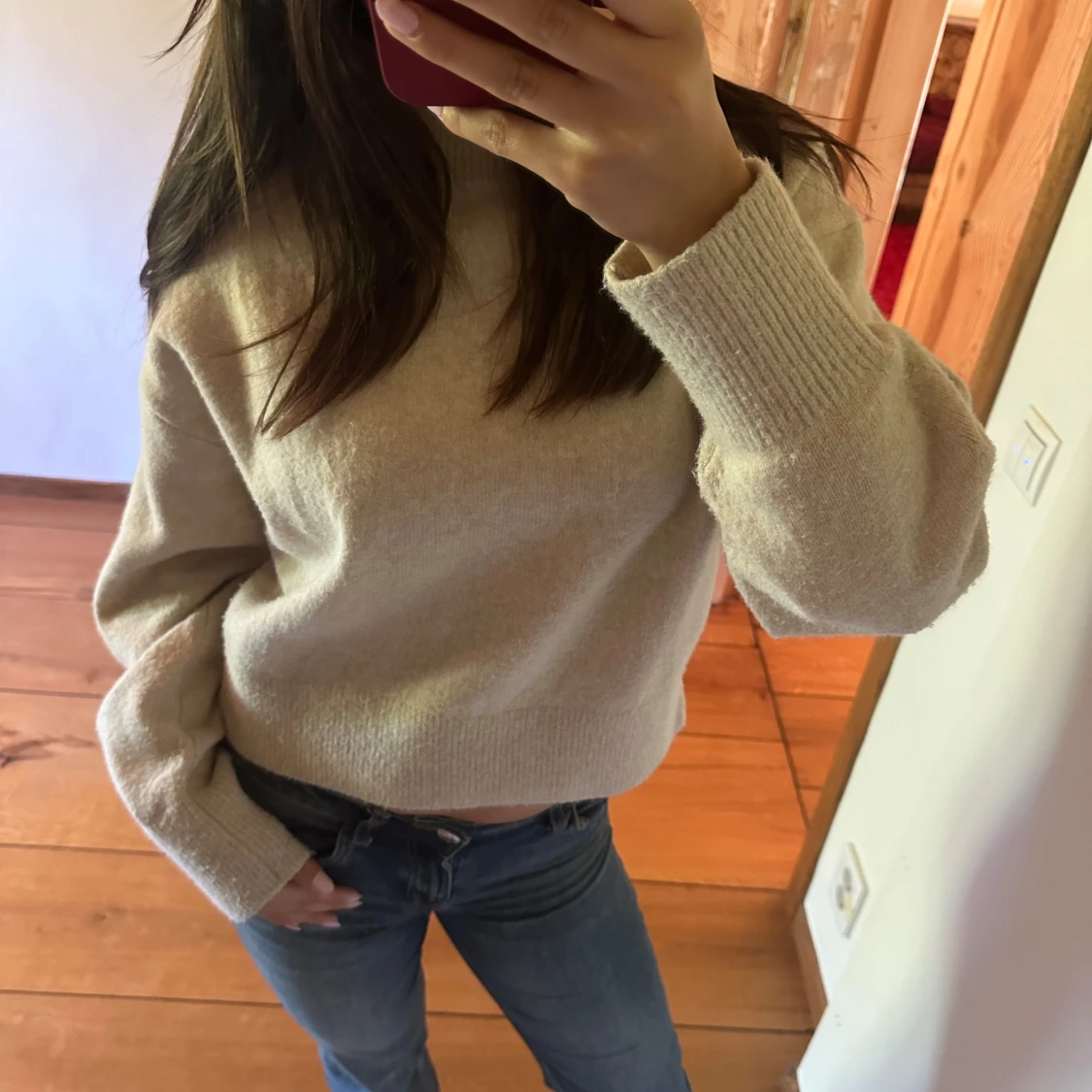 stickad tröja  - 91