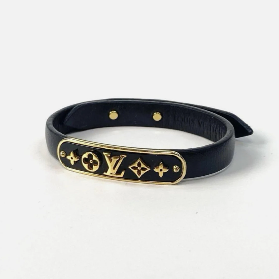 Svart och guld armband från Louis Vuitton - 90