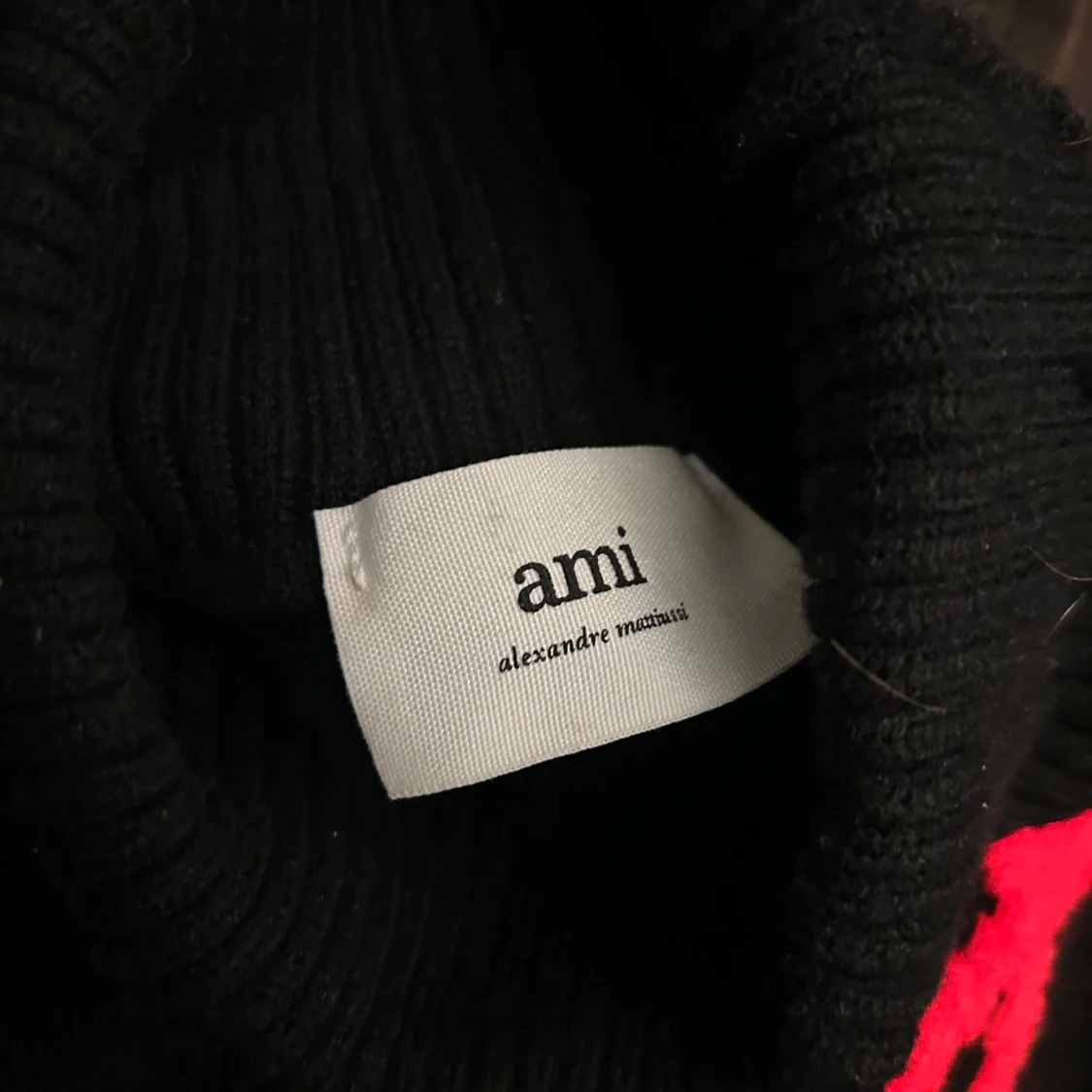 Svart polotröja från Ami - 92