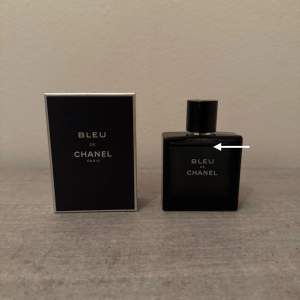 Bleu de Chanel EDT parfym. 50ml flaska, se bild för resterande mängd.