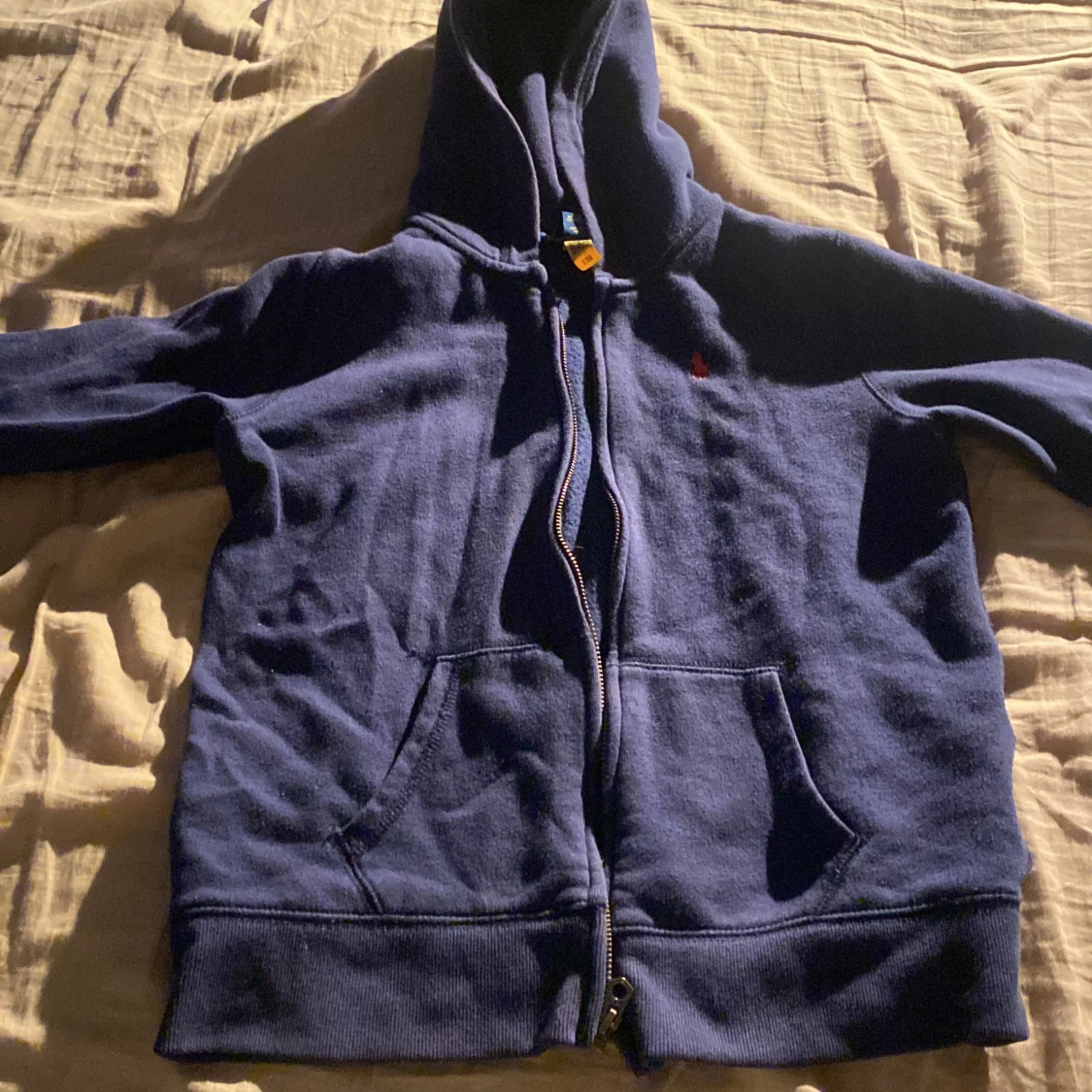 Ralph lauren zip up tröja 
