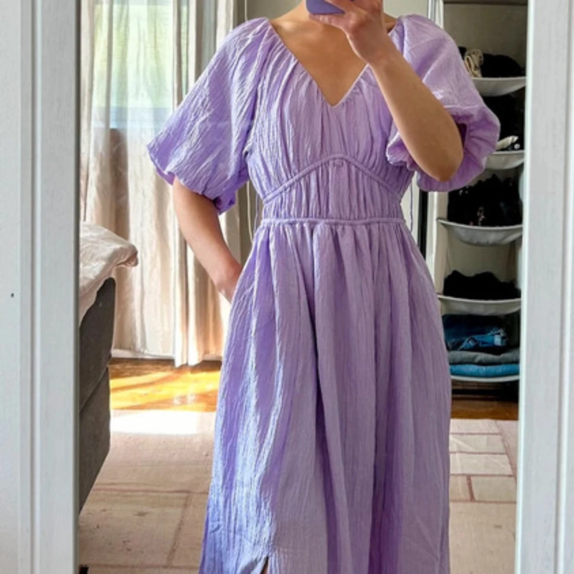 V-ringad midi klänning  - Kappahl  - 91