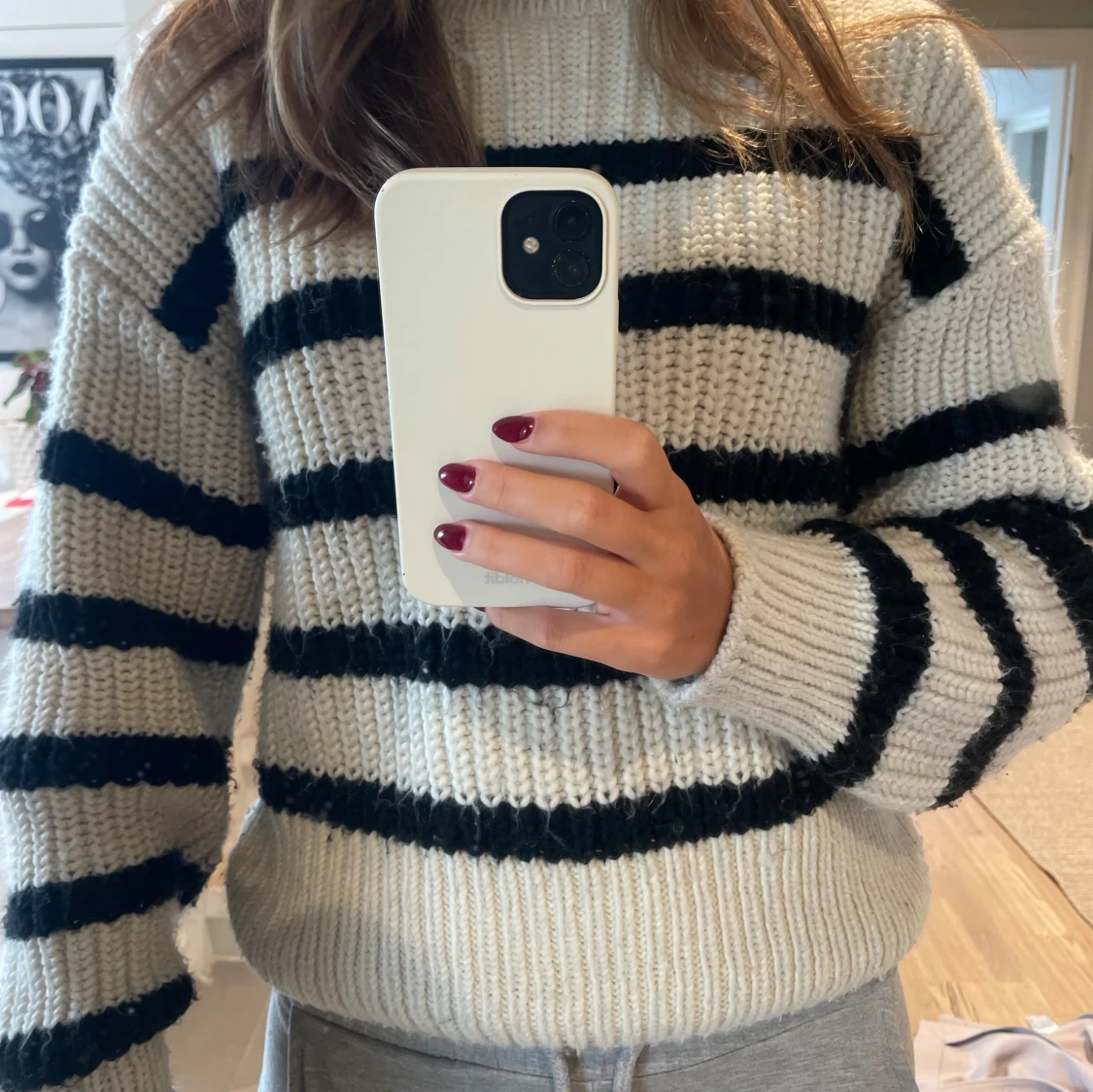 Stickad tröja  - 90