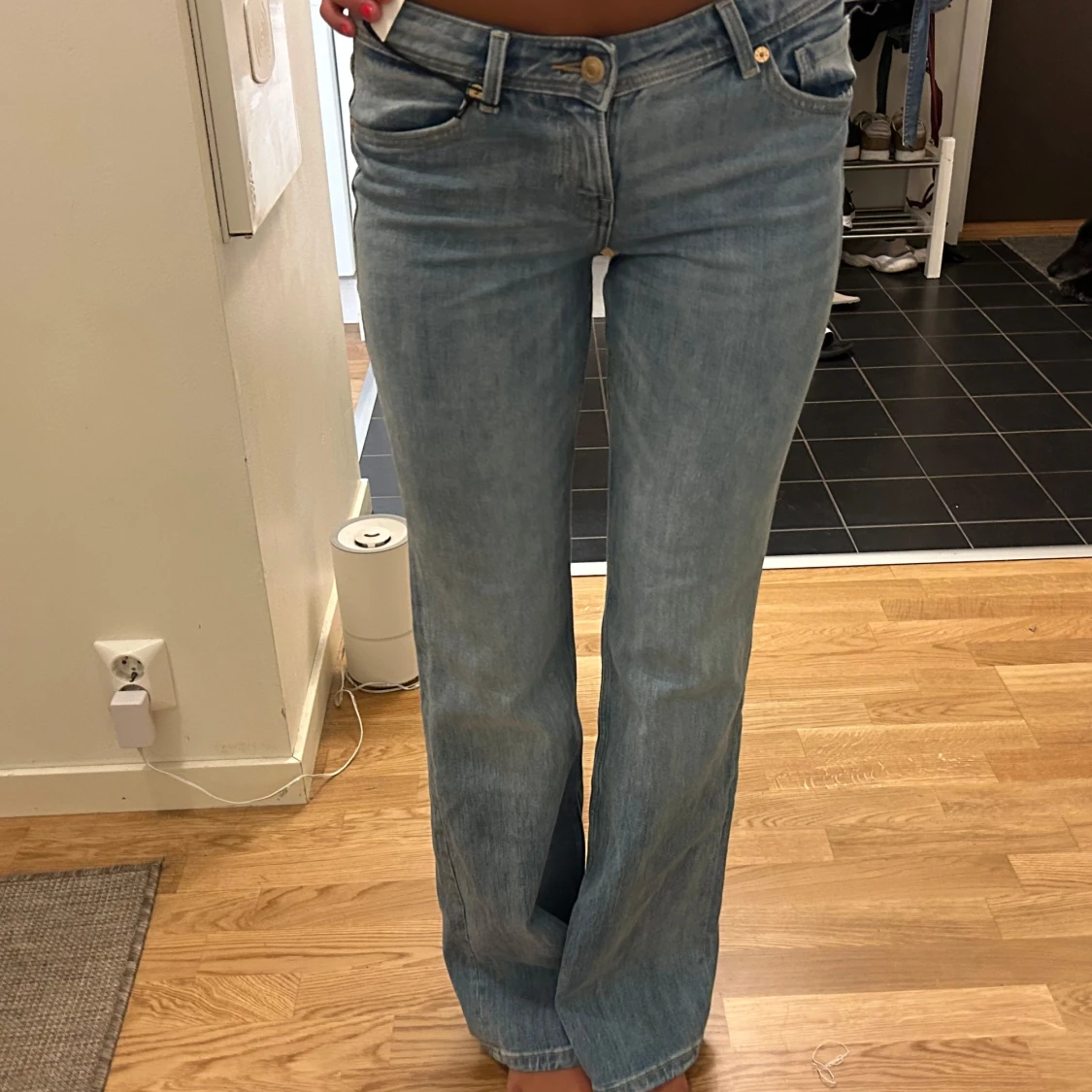 Lågmidjade jeans  - 90