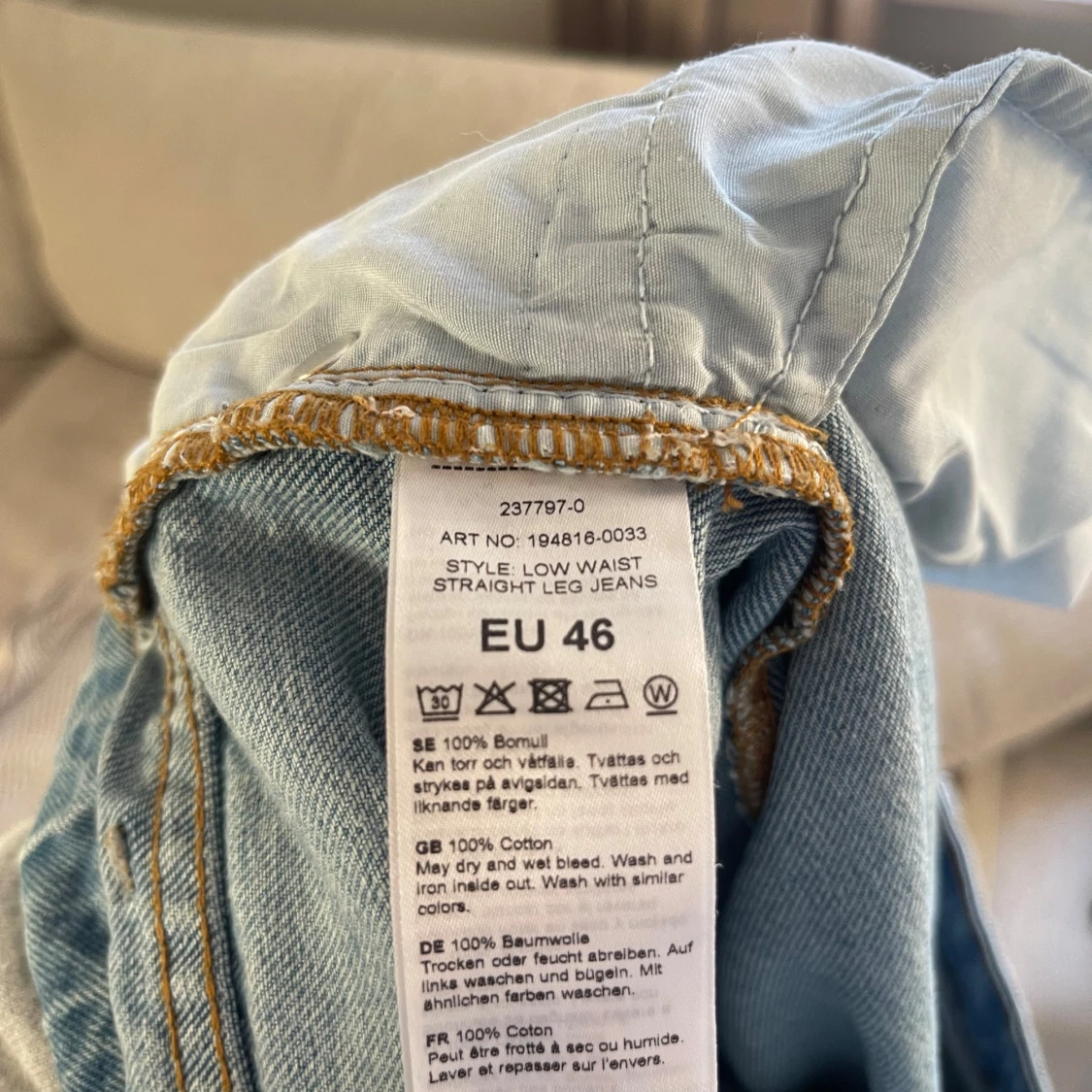 Blå jeans från NLY Jeans - 91