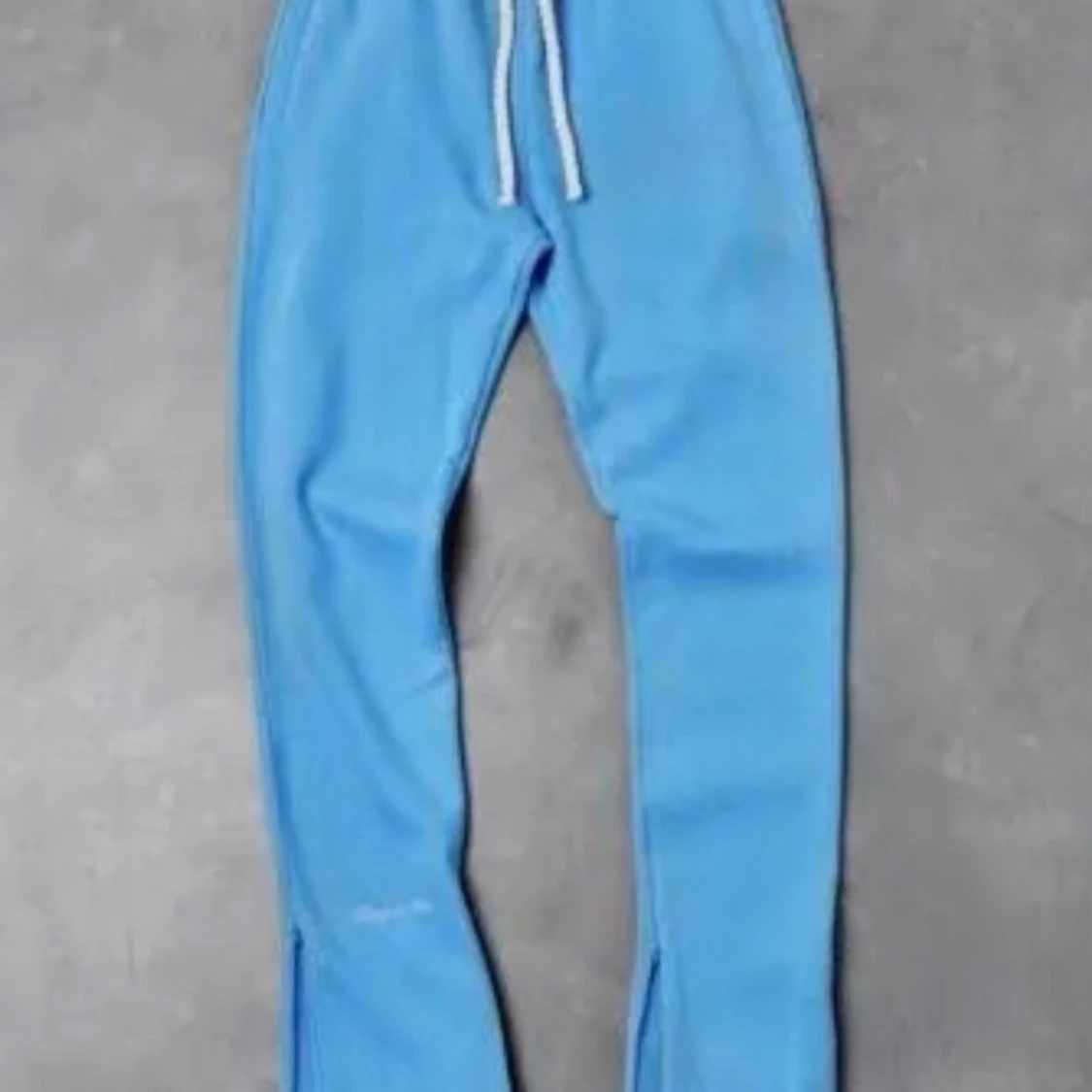 Blå hoodie och byxor set Syna world/Central cee tracksuit - 90