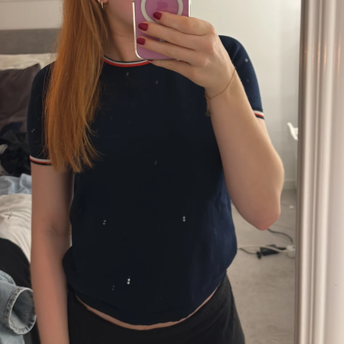 Mörkblå tröja från Duo de Luxe - 92