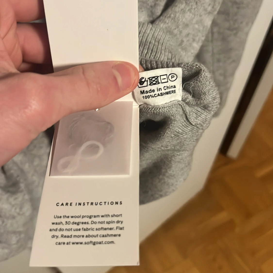 Hoodie från Soft Goat stl L - 4