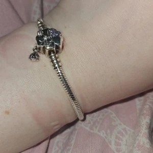 armband  - Armband från prandora som är knappt använd. Armbandet kom ut 2016 och de går inte att få tag på den. Original pris 1200. Säljer den för 800kr. Den är ungefär 17 cm runt armen, vill du ha mer information så skriv. Boxen kommer självklart med