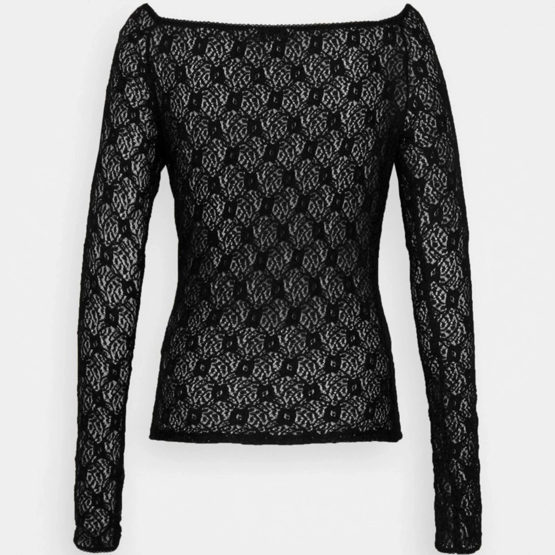 Långärmad spetströja - 90