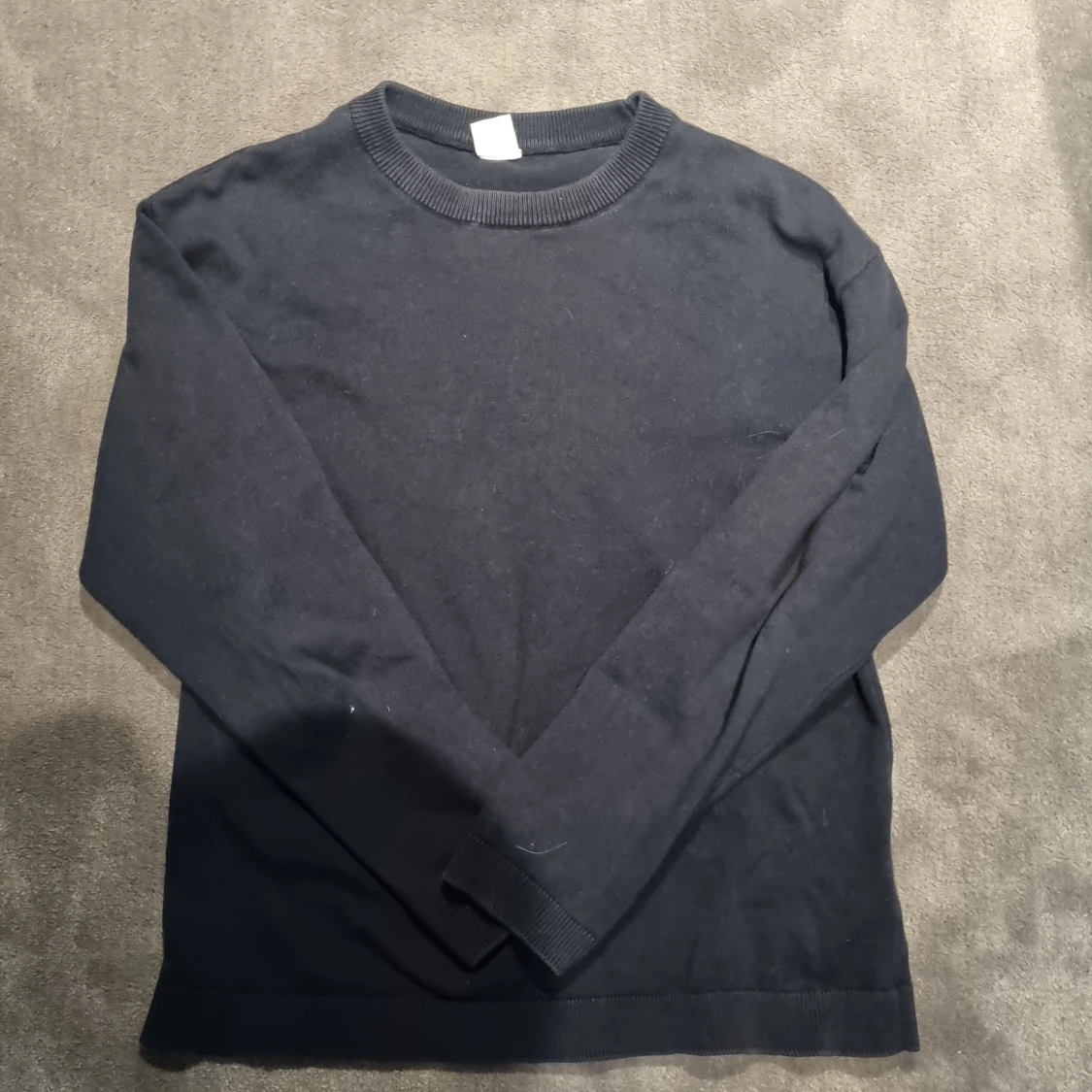 Mörk blå kofta/hoodie