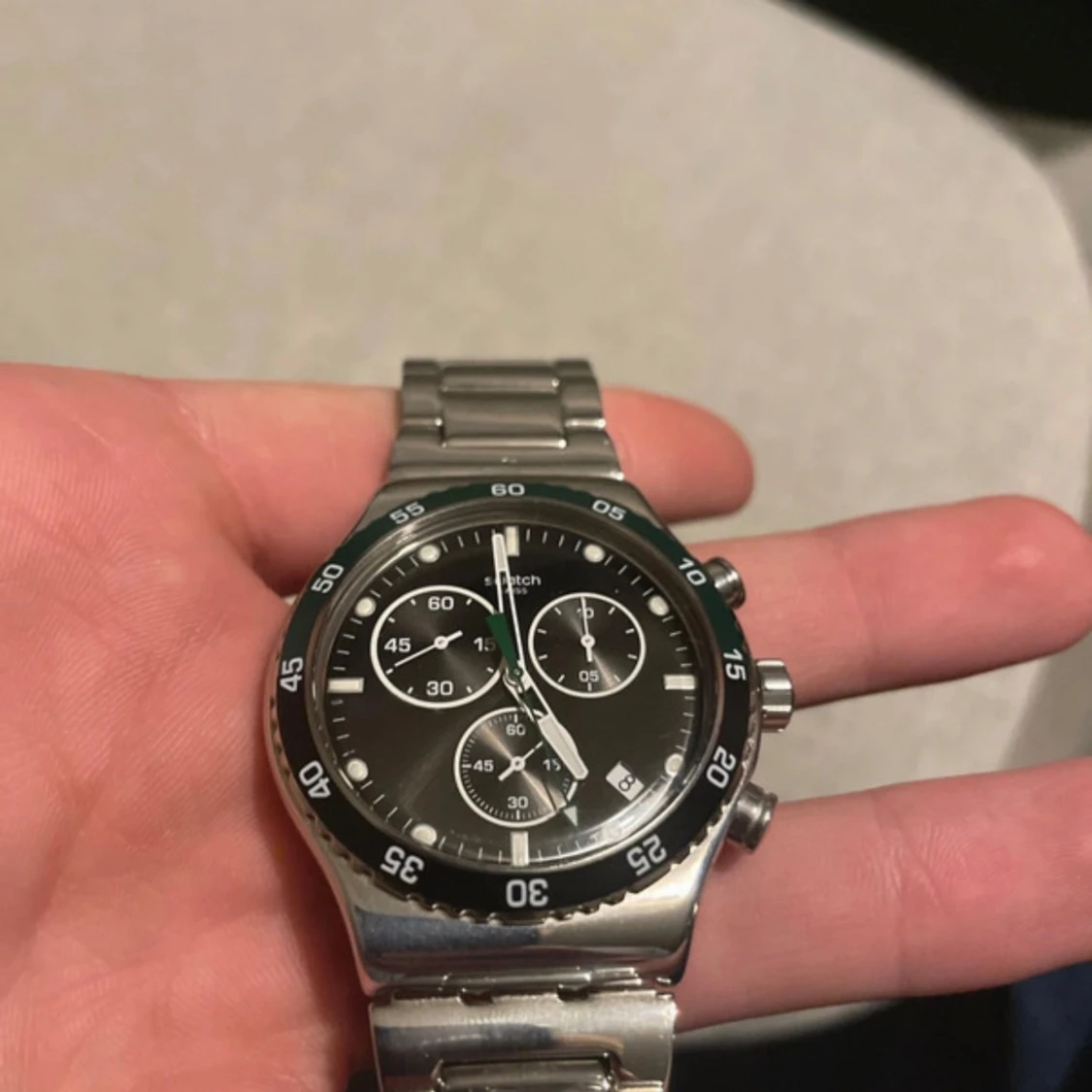 Swatch dark green irony YVS506G - 1