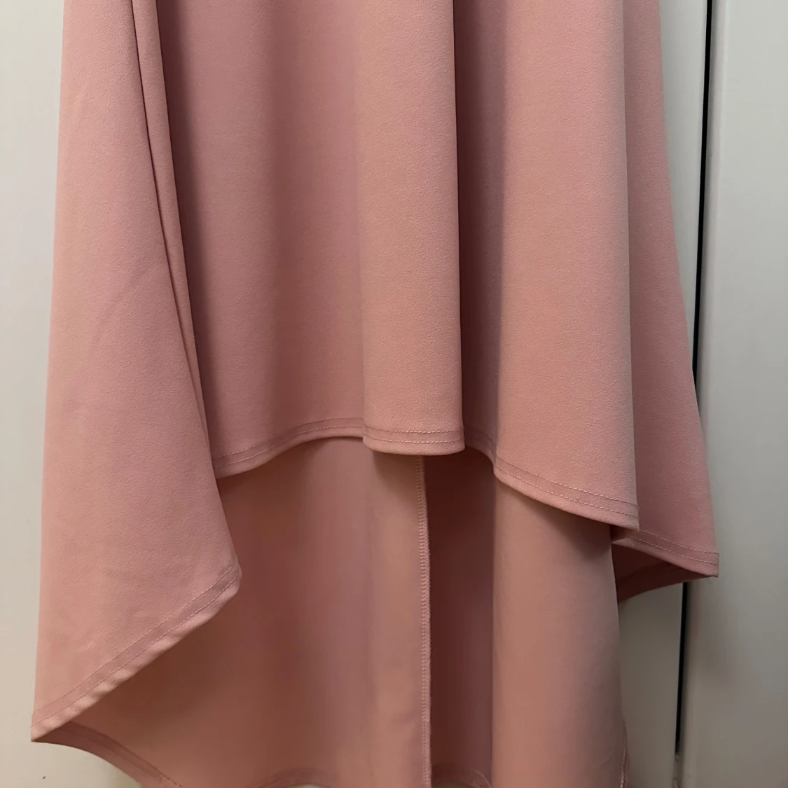 Rosa balklänning med släp - 3