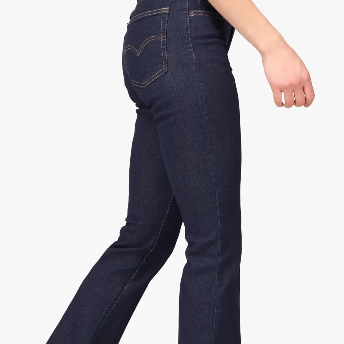 Mörkblå bootcut jeans från Levi's - 1