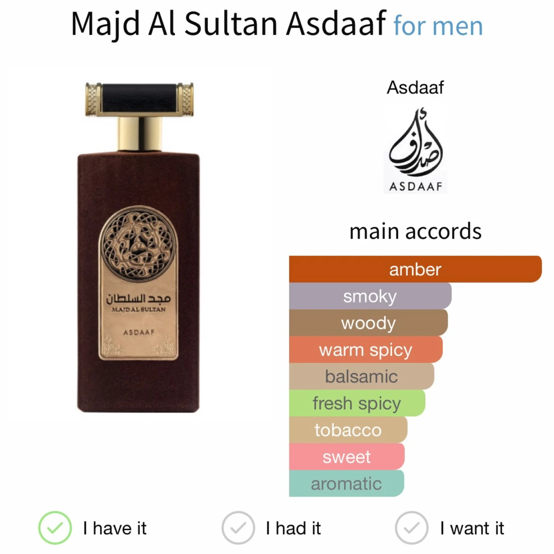 Majd Al Sultan Eau de Parfum från Asdaaf - 3
