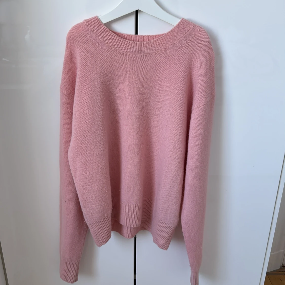 Rosa stickad tröja från Uniqlo - 1