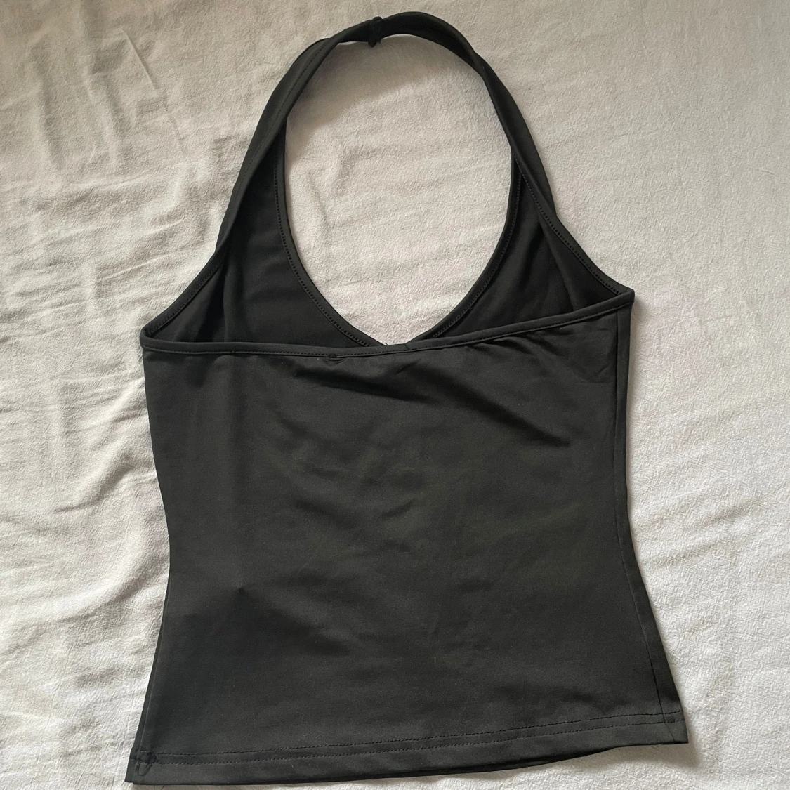 Svart halterneck linne - 1