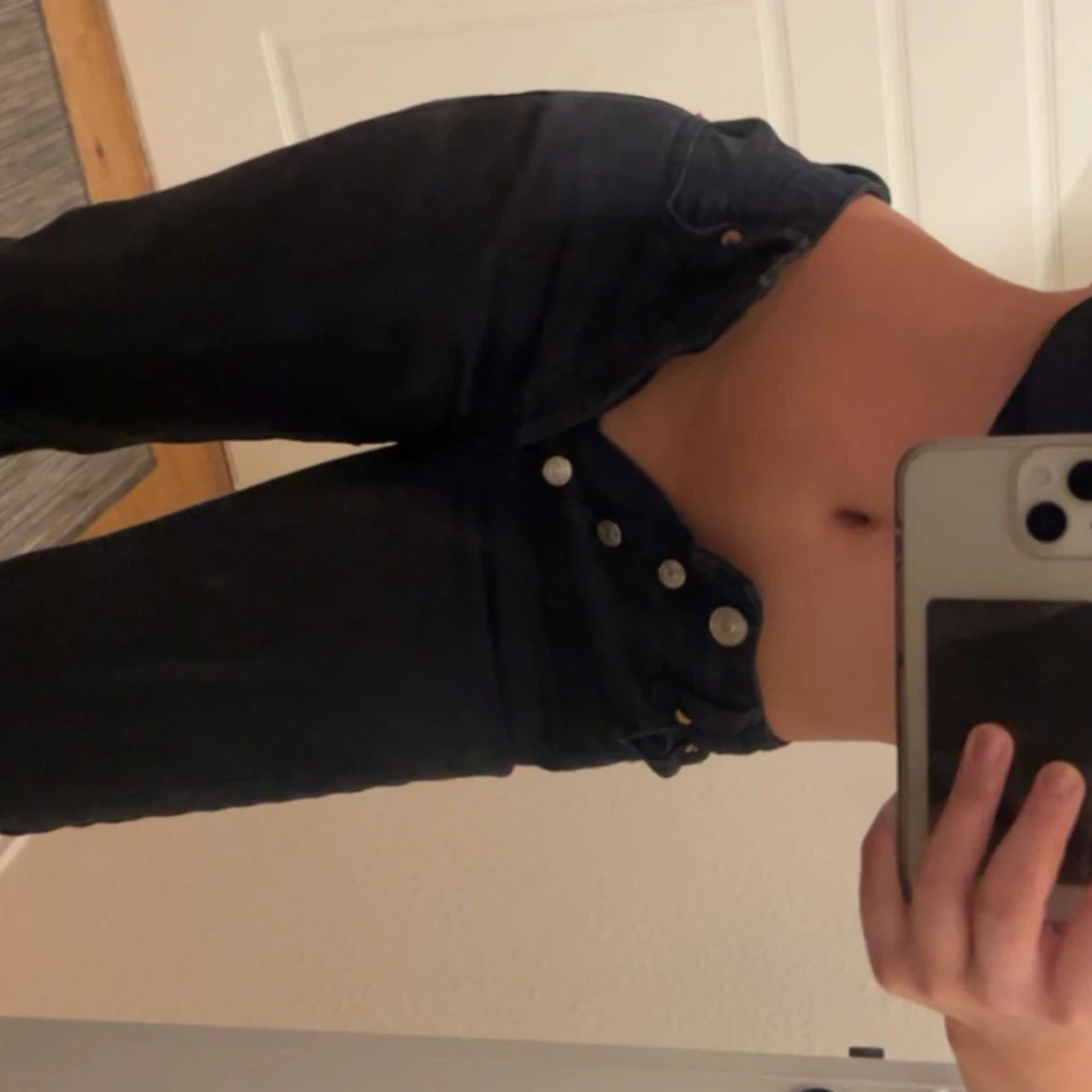 Svarta jeans från Zara