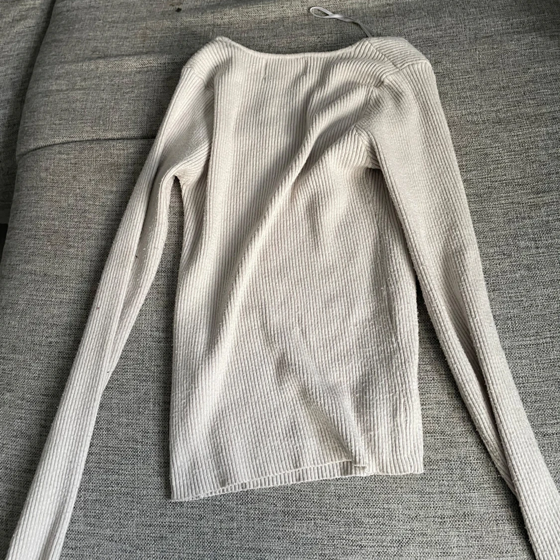 Vit fin tröja - 90