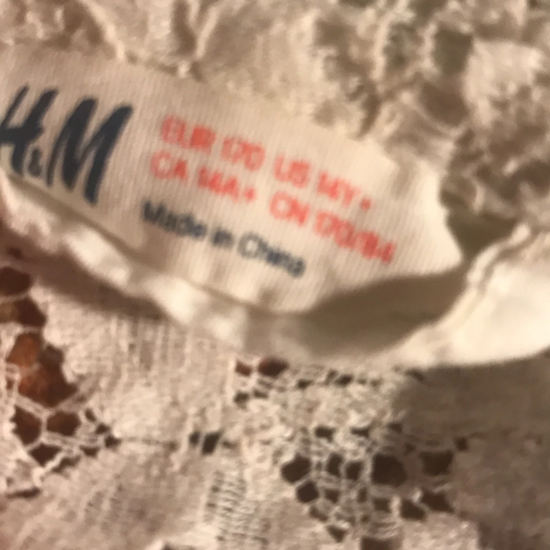 Bluse mönster ihåligt  - 92