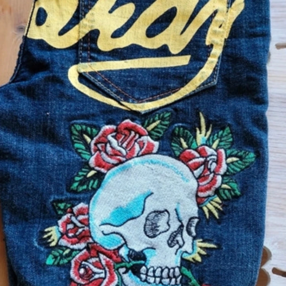 ed hardy low waist jeans - 91