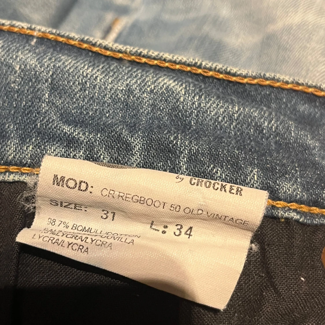 Blå jeans från Crocker - 92