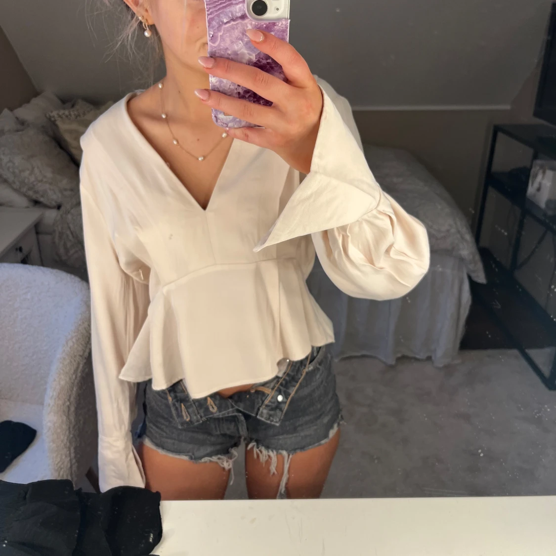 Peplum topp/blus - 90