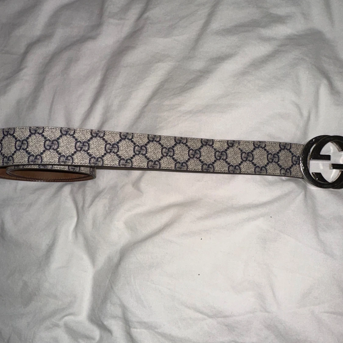 Mönstrat bälte från Gucci - 37