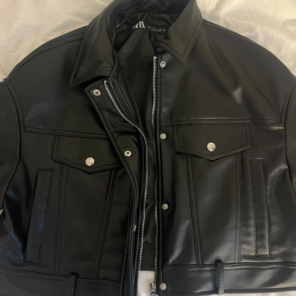 Svart bikerjacka - 2