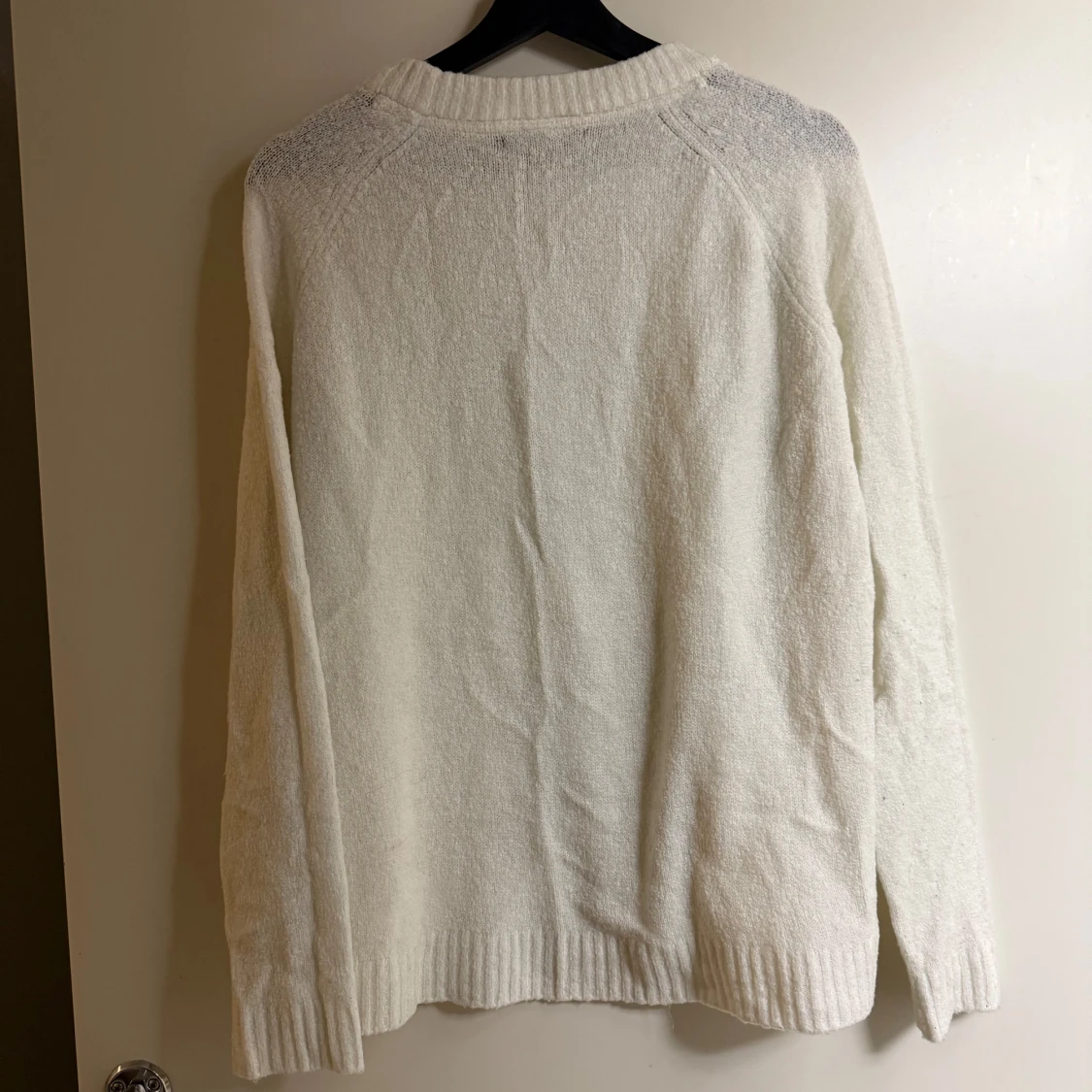 Vit stickad tröja från 157 - 91