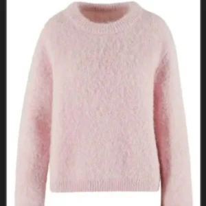 Rosa tröja - Rosa fluffig tröja 