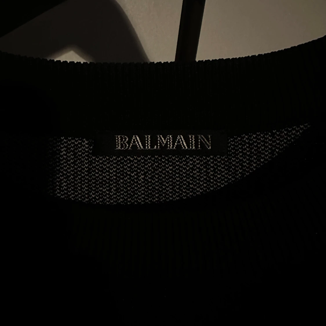Stickad Balmain Tröja - 90