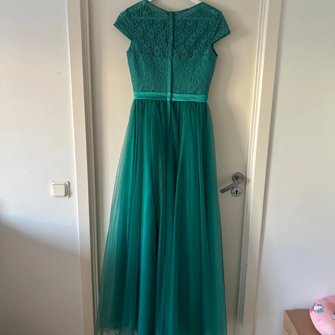 Grön långklänning från Hebeos - 90