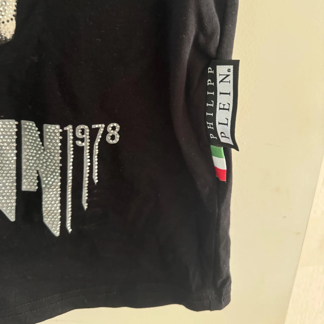 Svart t-shirt med dödskalle från Philipp Plein - 90