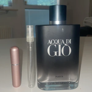 5-10 ml acqua di gio parfum - 5 ML= 119 kr  10 ml =189kr 