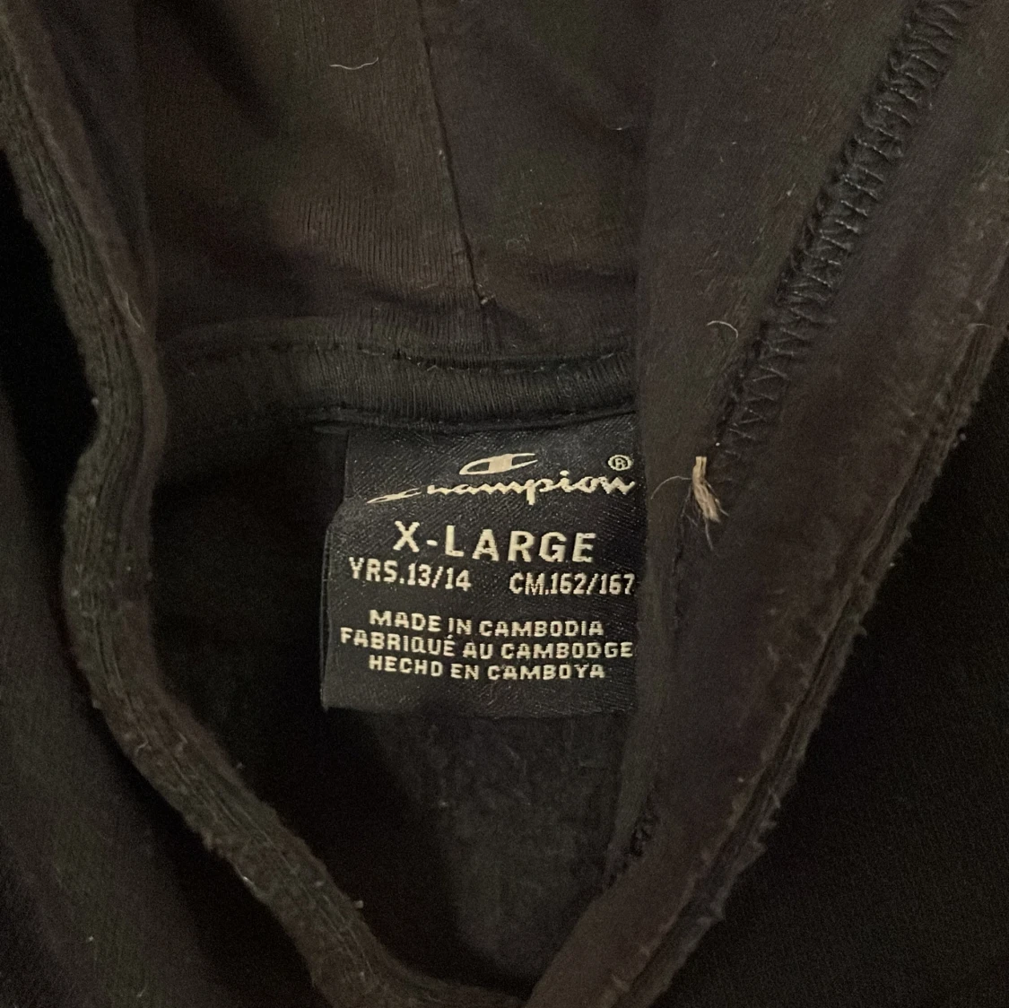 Blå hoodie från Champion - 90