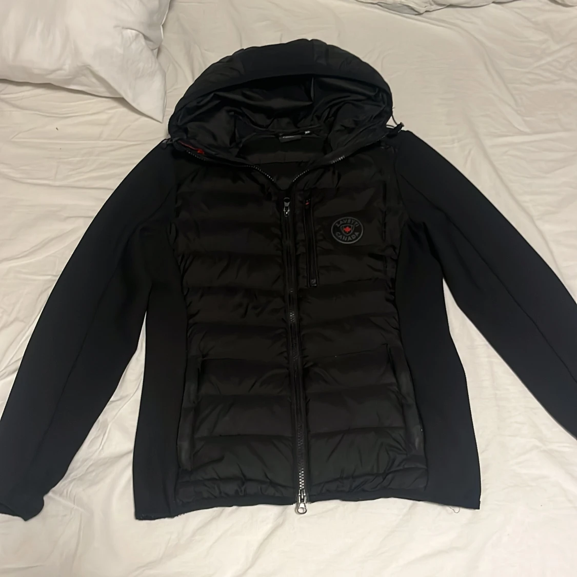 Svart cardigan Zavetti Canada - 1