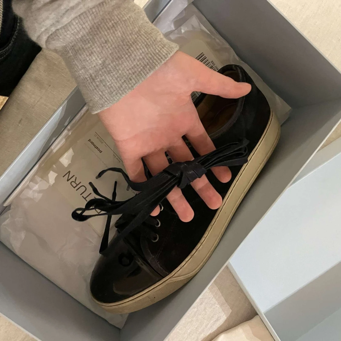 Svarta sneakers från Lanvin - 90