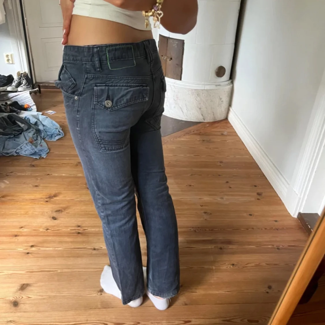 Jeans med fickor - 91