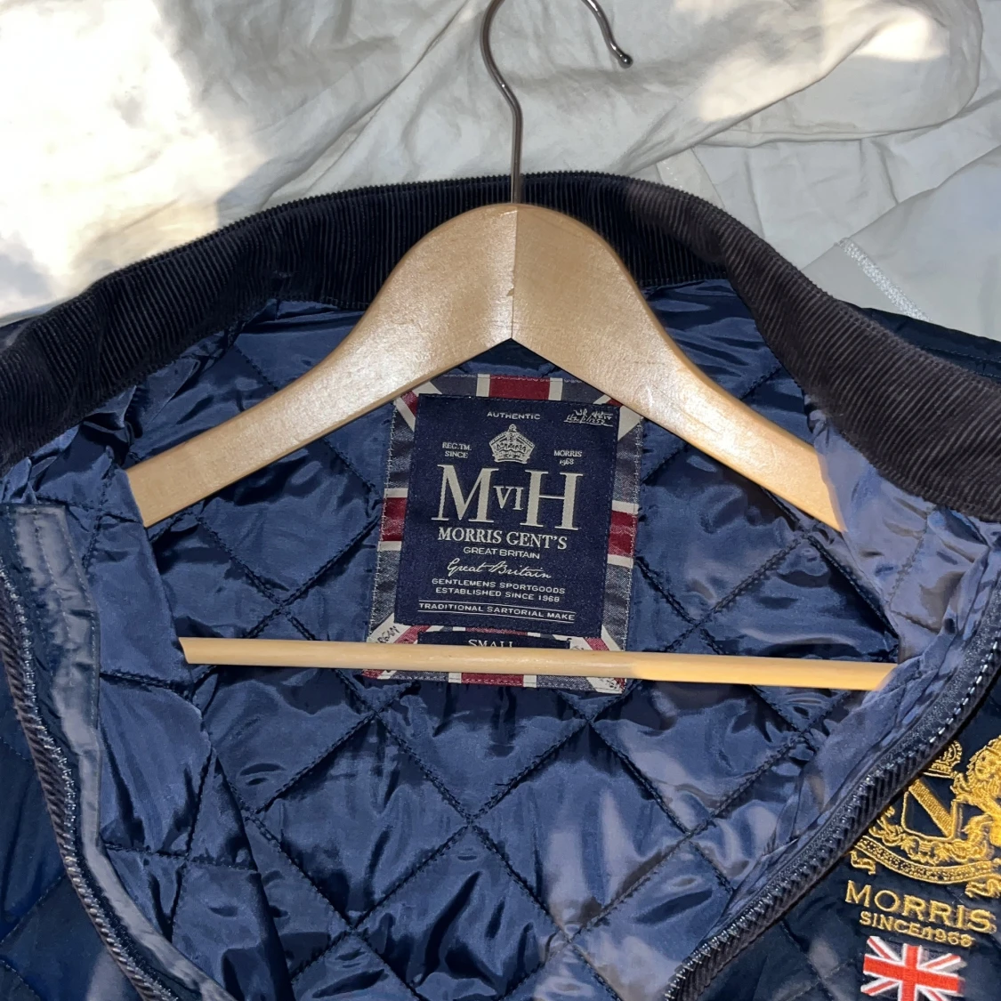 Svart quiltad jacka från Morris - 91