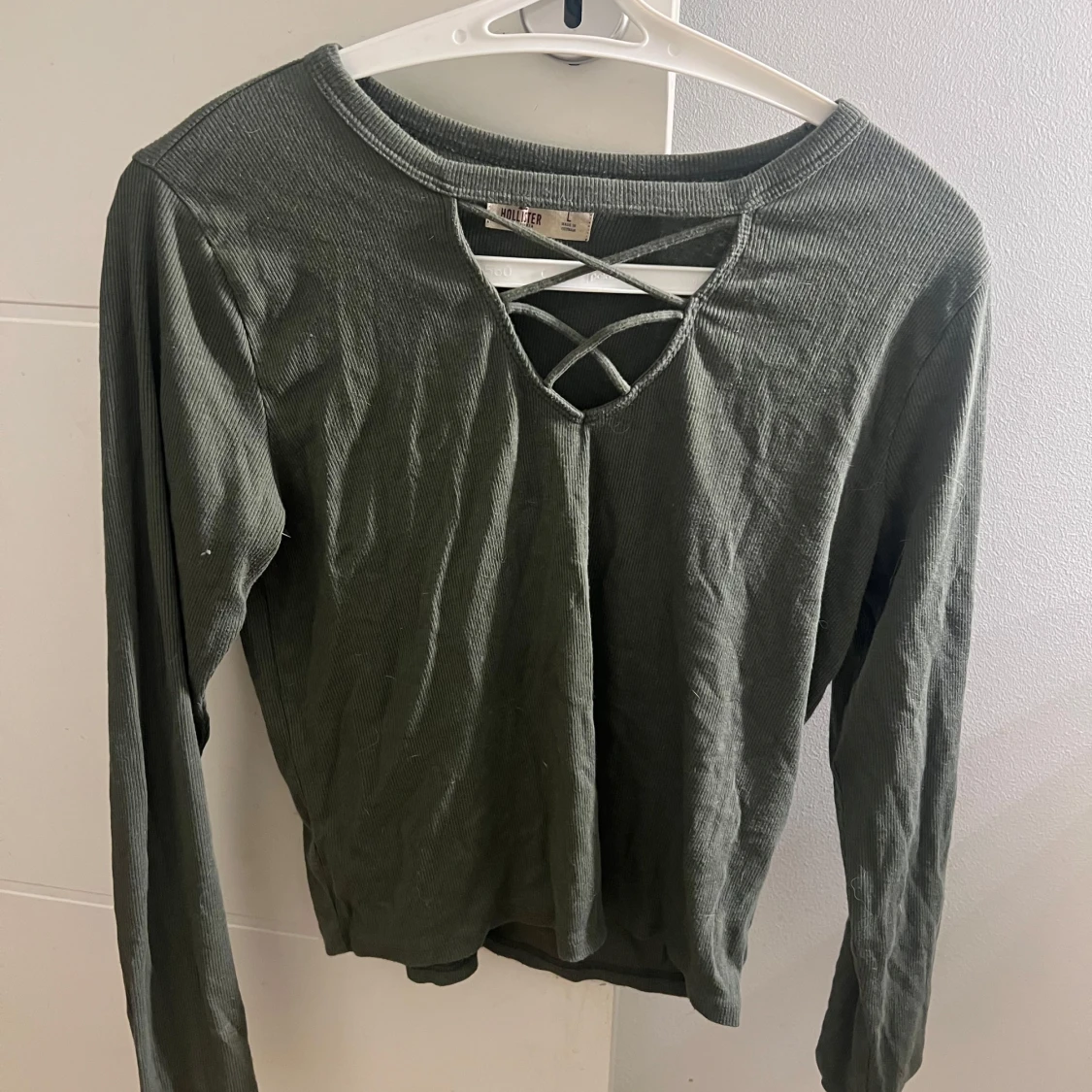 Mörk grön Hollister tröja 