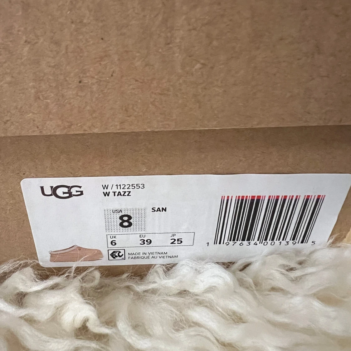 UGG tazz tasman tofflor - 90